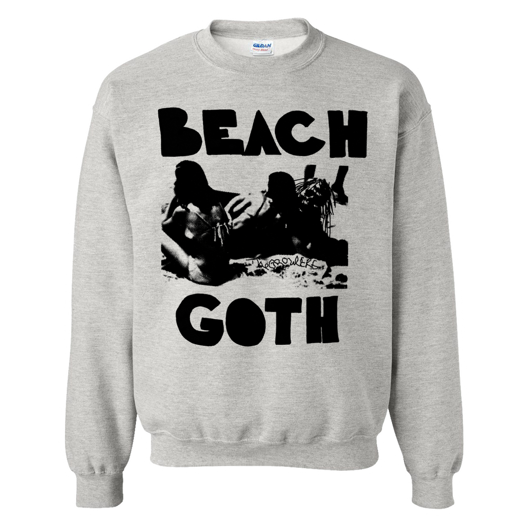 Beach Goth Crewneck Sweatshirt