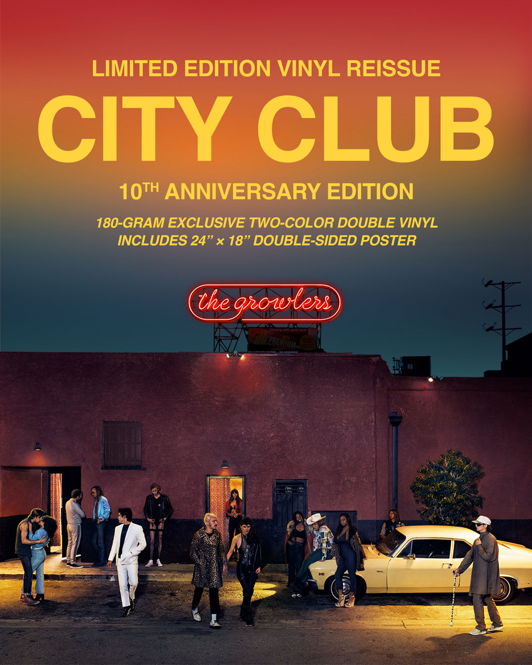 The Growlers City Club 10th Anniversary Vinyl Reissue