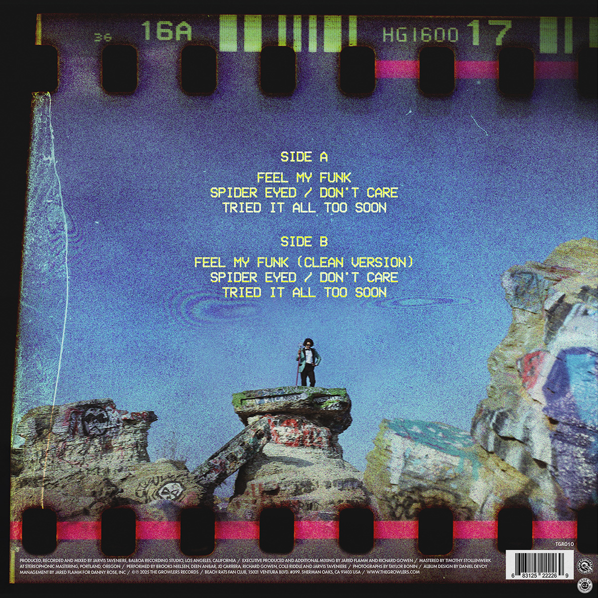 The Growlers Feel My Funk Album Art Back
